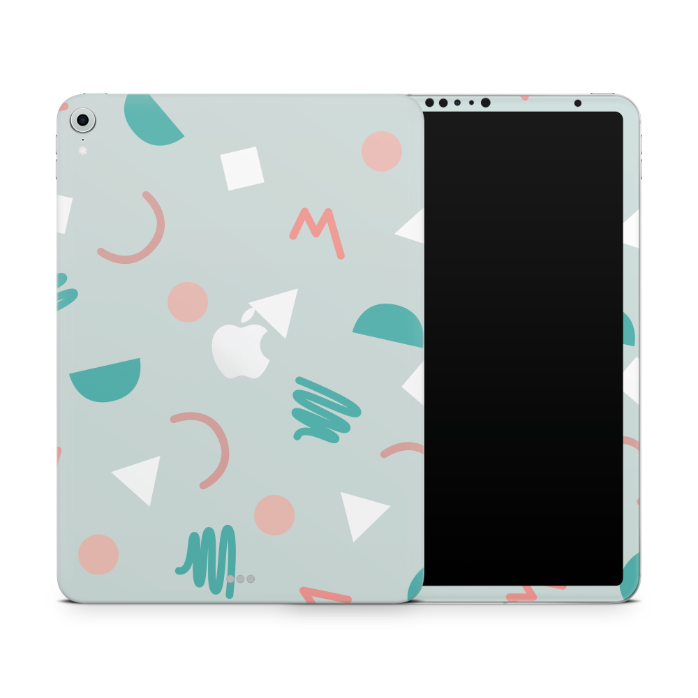 Retro Movement Apple iPad Pro Skin