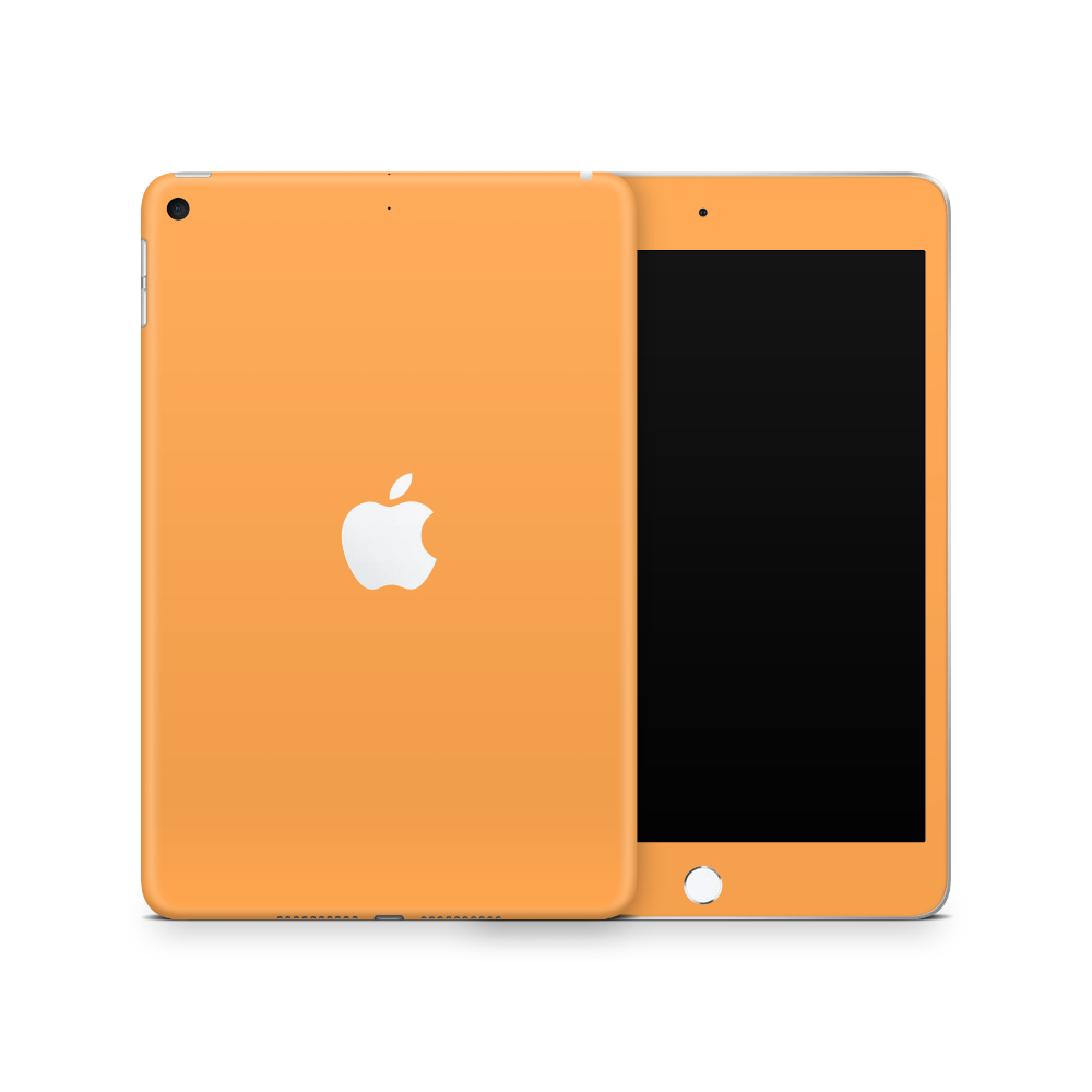 Retro Orange Apple iPad Mini Skin
