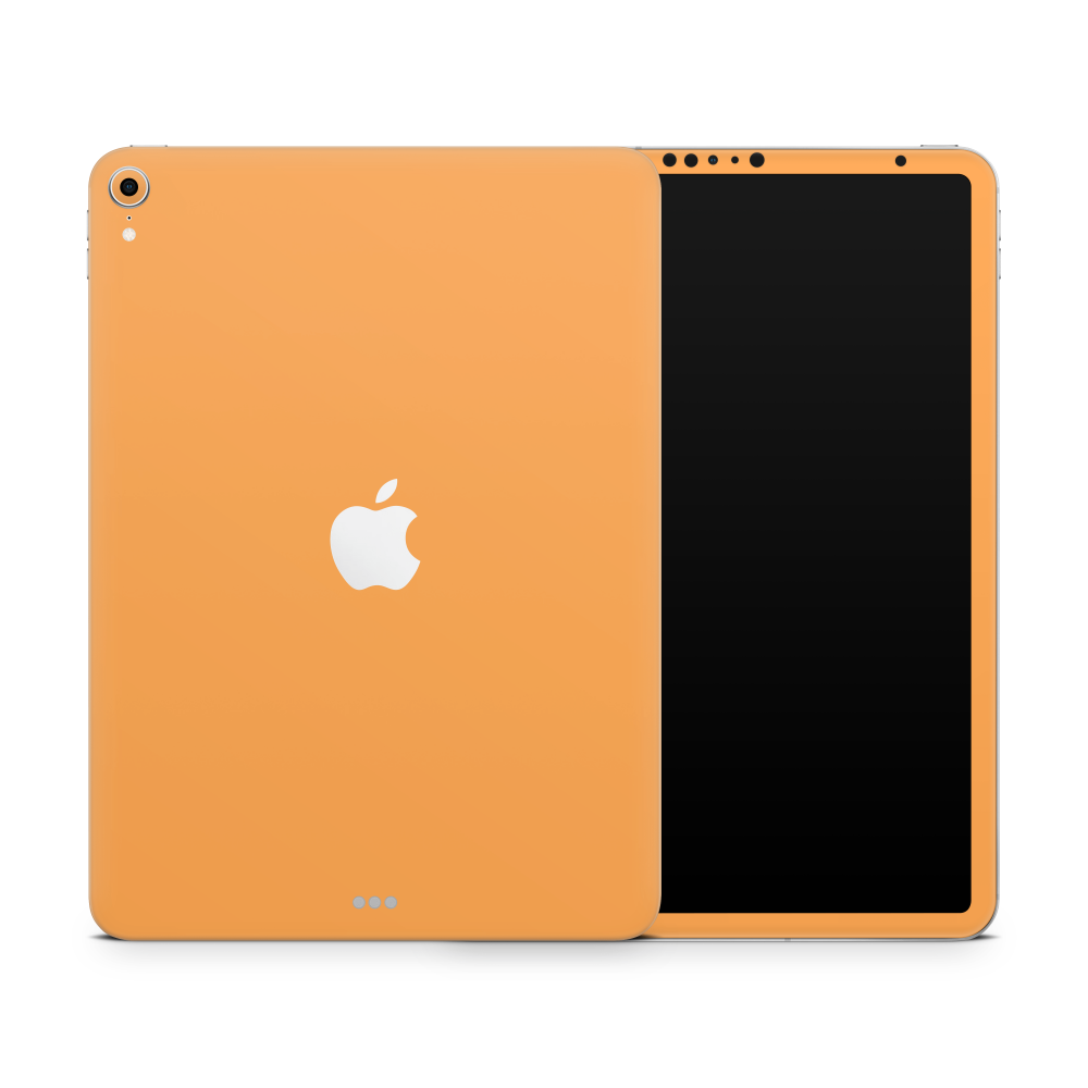 Retro Orange Apple iPad Pro Skin
