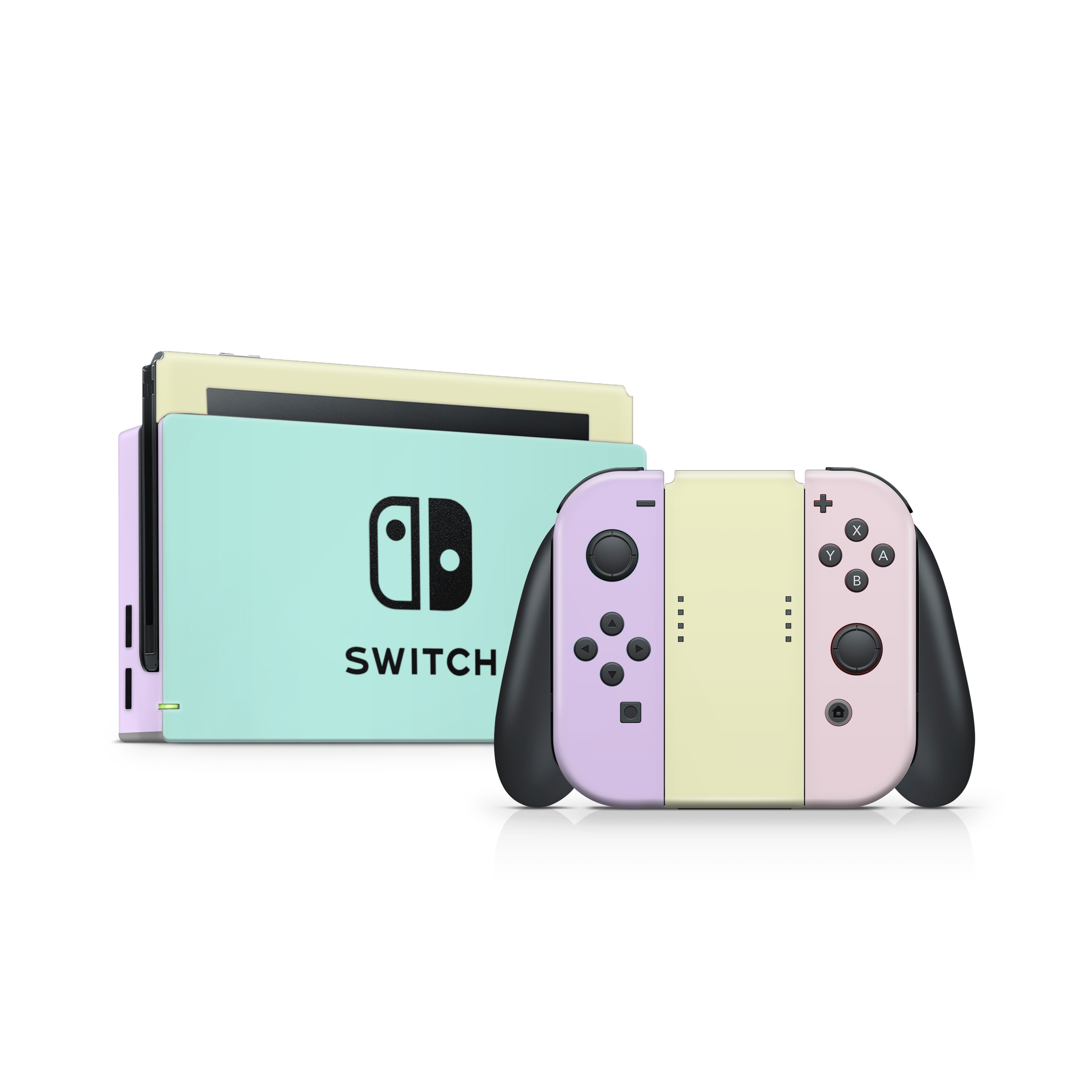 Retro Pastels Nintendo Switch Skin