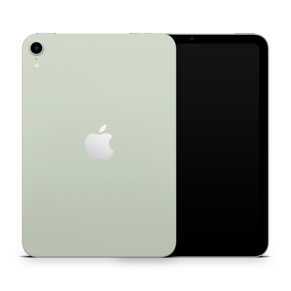 Sage Green Apple iPad Mini Skin