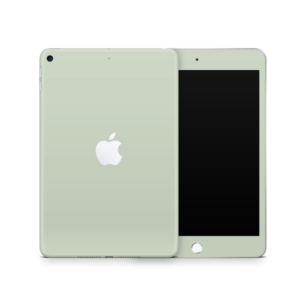 Sage Green Apple iPad Mini Skin