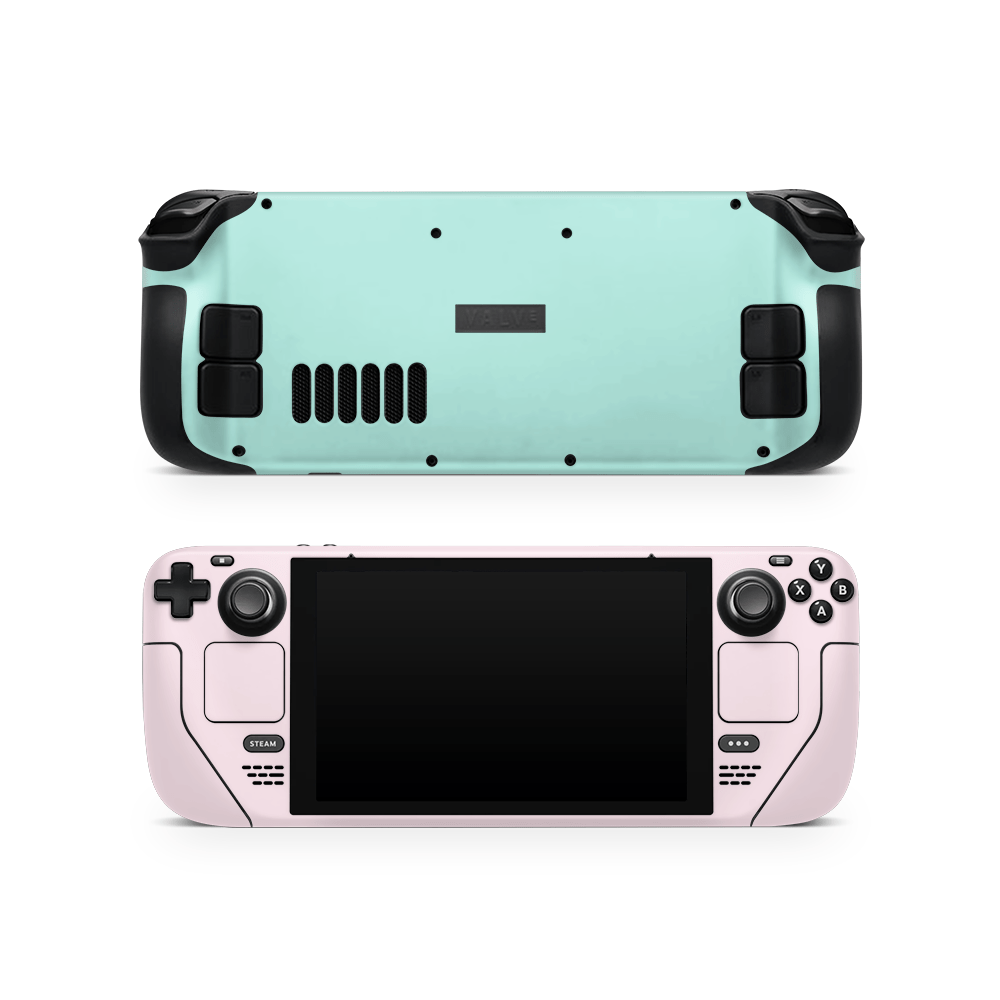 Pink Mint Retro Pastels Steam Deck LCD / OLED Skin