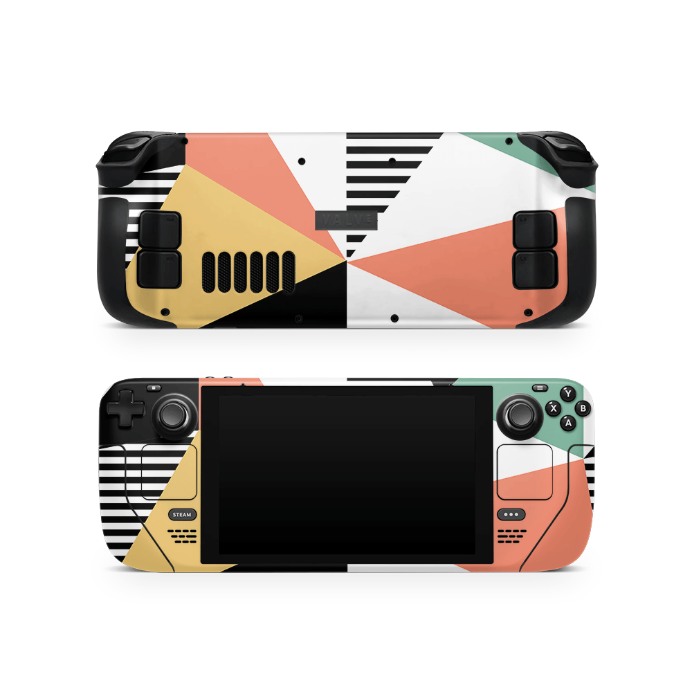 Retro Geo Steam Deck LCD / OLED Skin