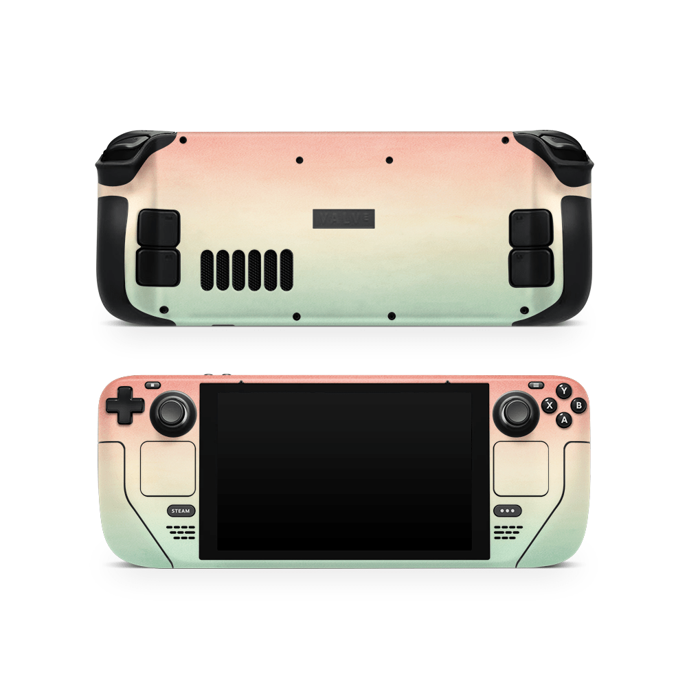 Peachy Sunset Steam Deck Skin