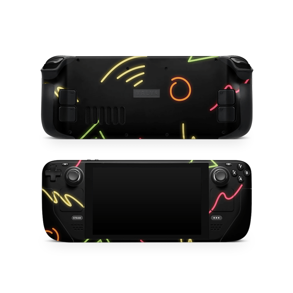 Warm Electric Steam Deck LCD / OLED Skin