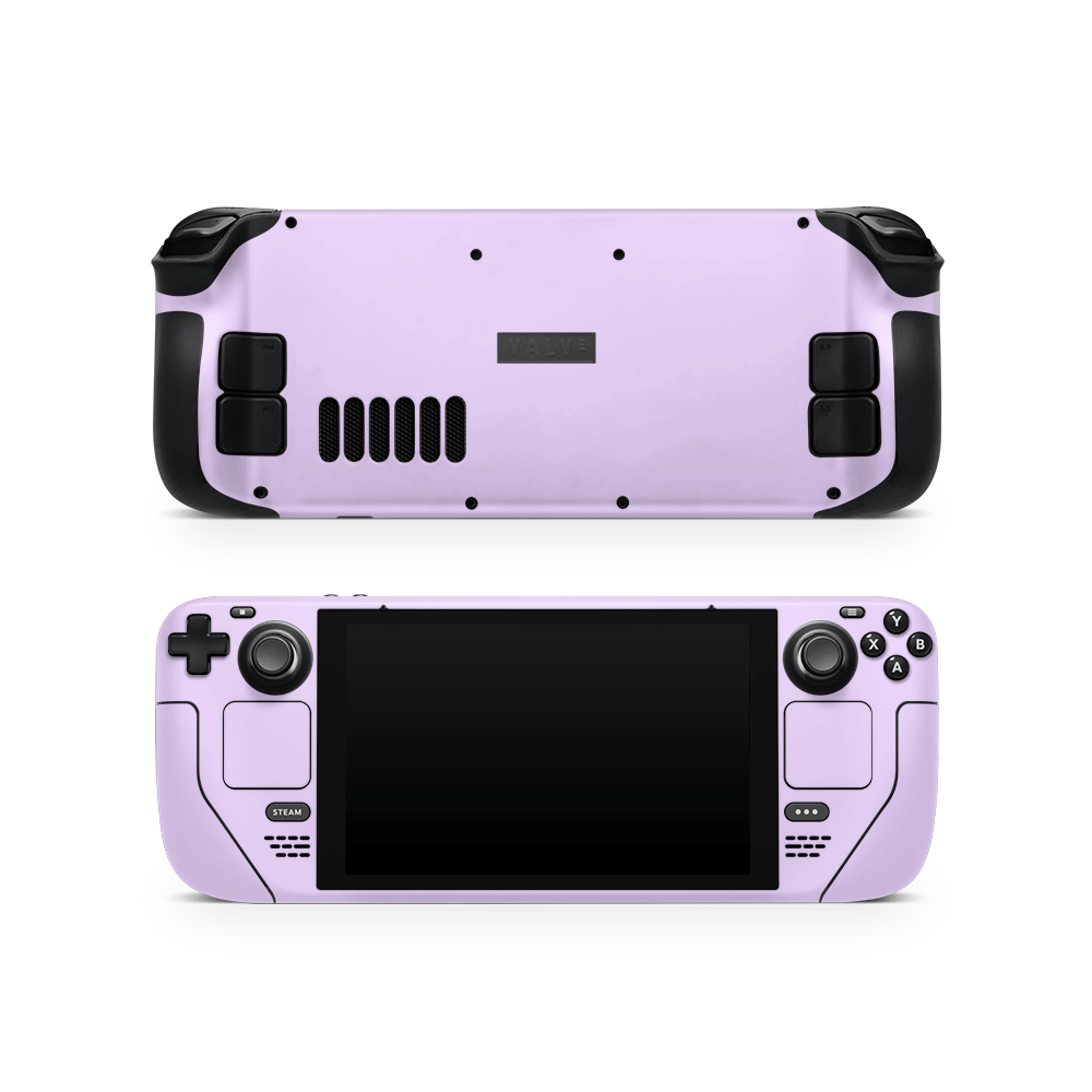 Pastel Lilac Steam Deck LCD / OLED Skin