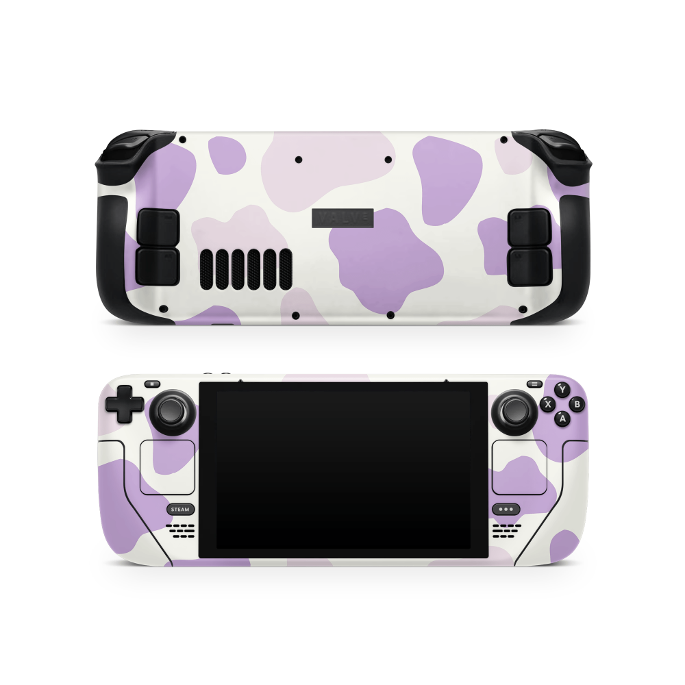 Lavender Moo Moo Steam Deck Skin