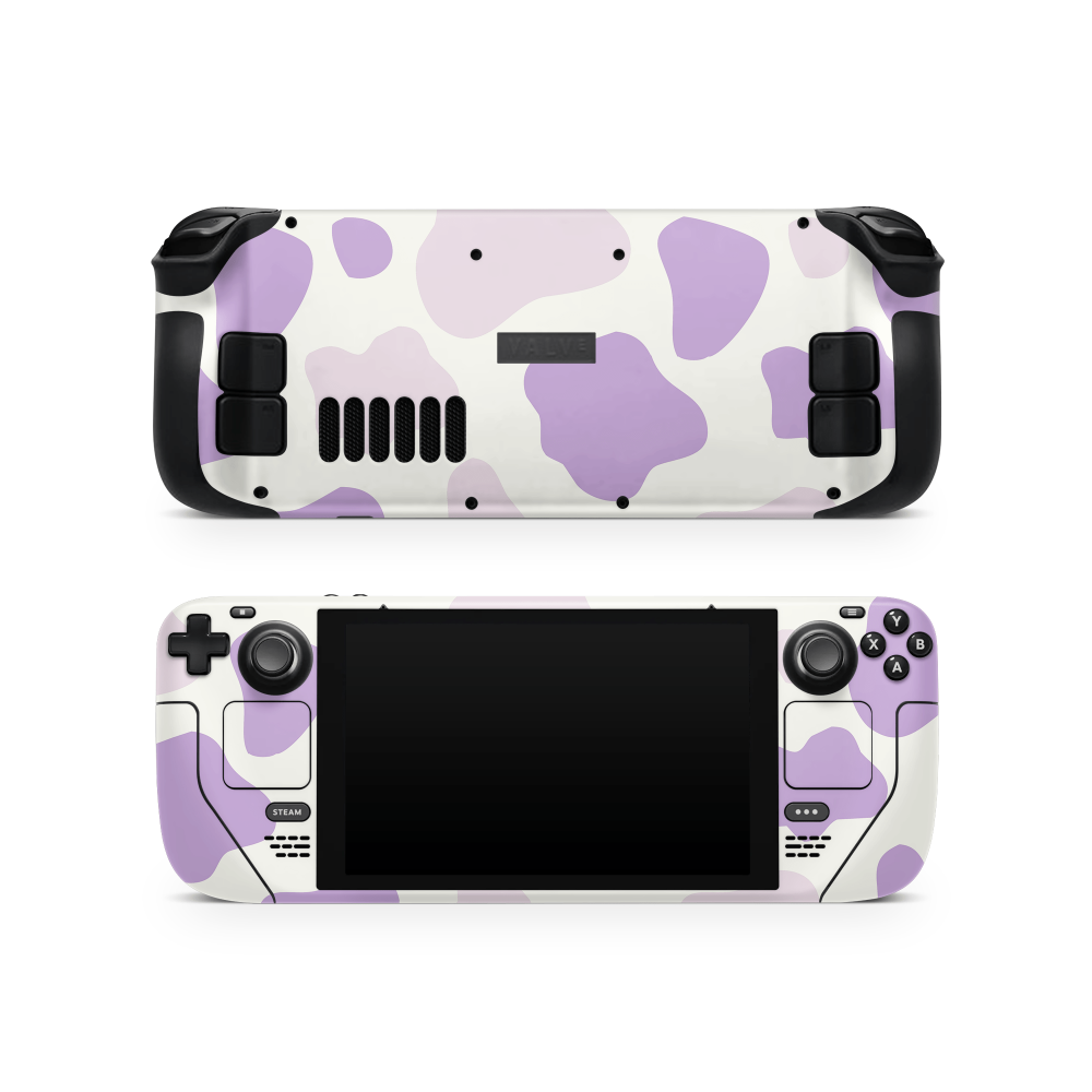 Lavender Moo Moo Steam Deck LCD / OLED Skin