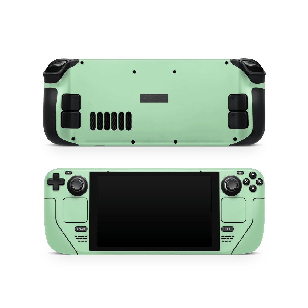 Pastel Green Steam Deck Skin