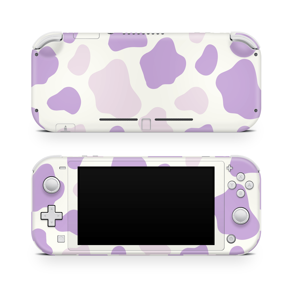 Lavender Moo Moo Nintendo Switch Lite Skin