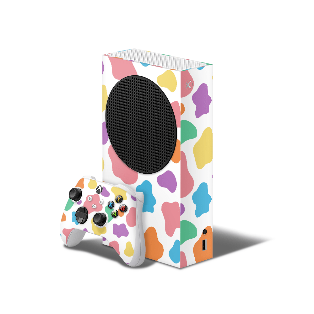 Rainbow Moo Moo Xbox Series S Skin