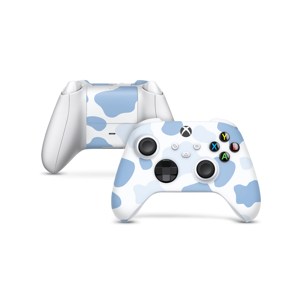 Blueberry Moo Moo Xbox Series Controller Skin