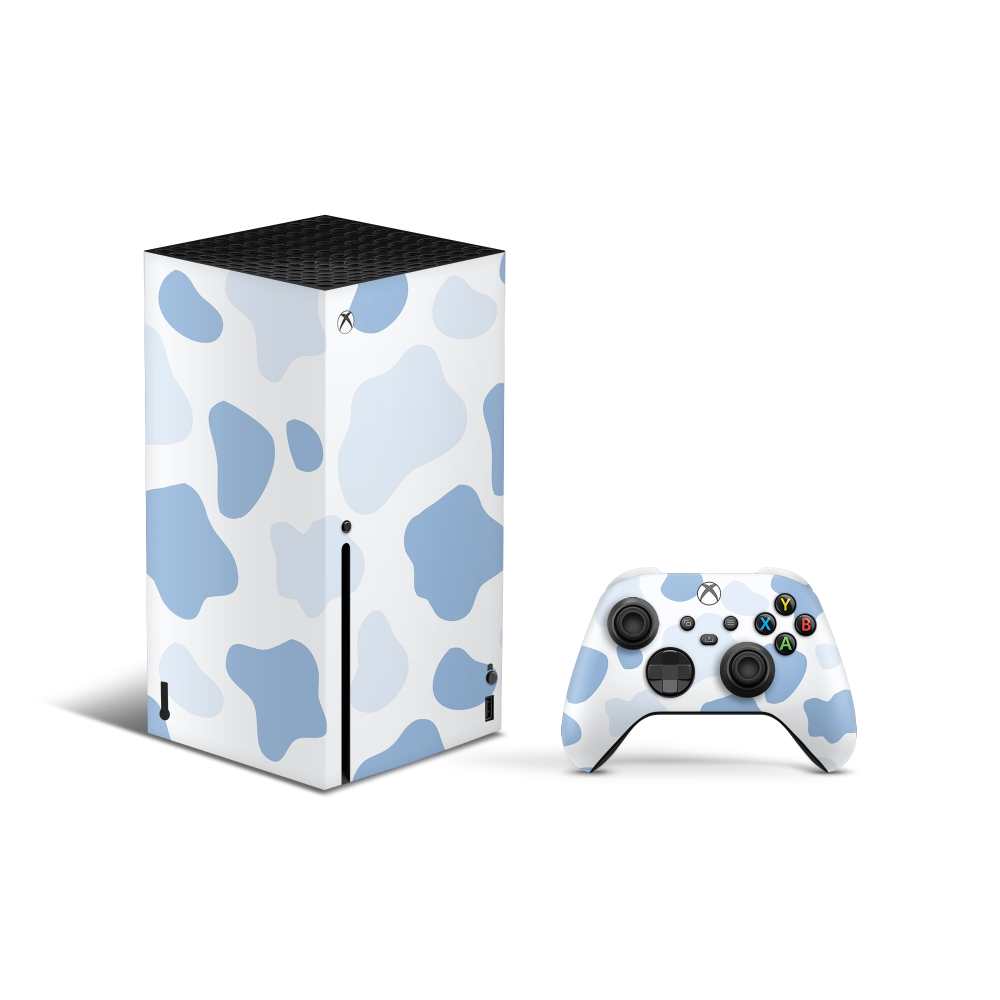 Blueberry Moo Moo Xbox Series X Skin