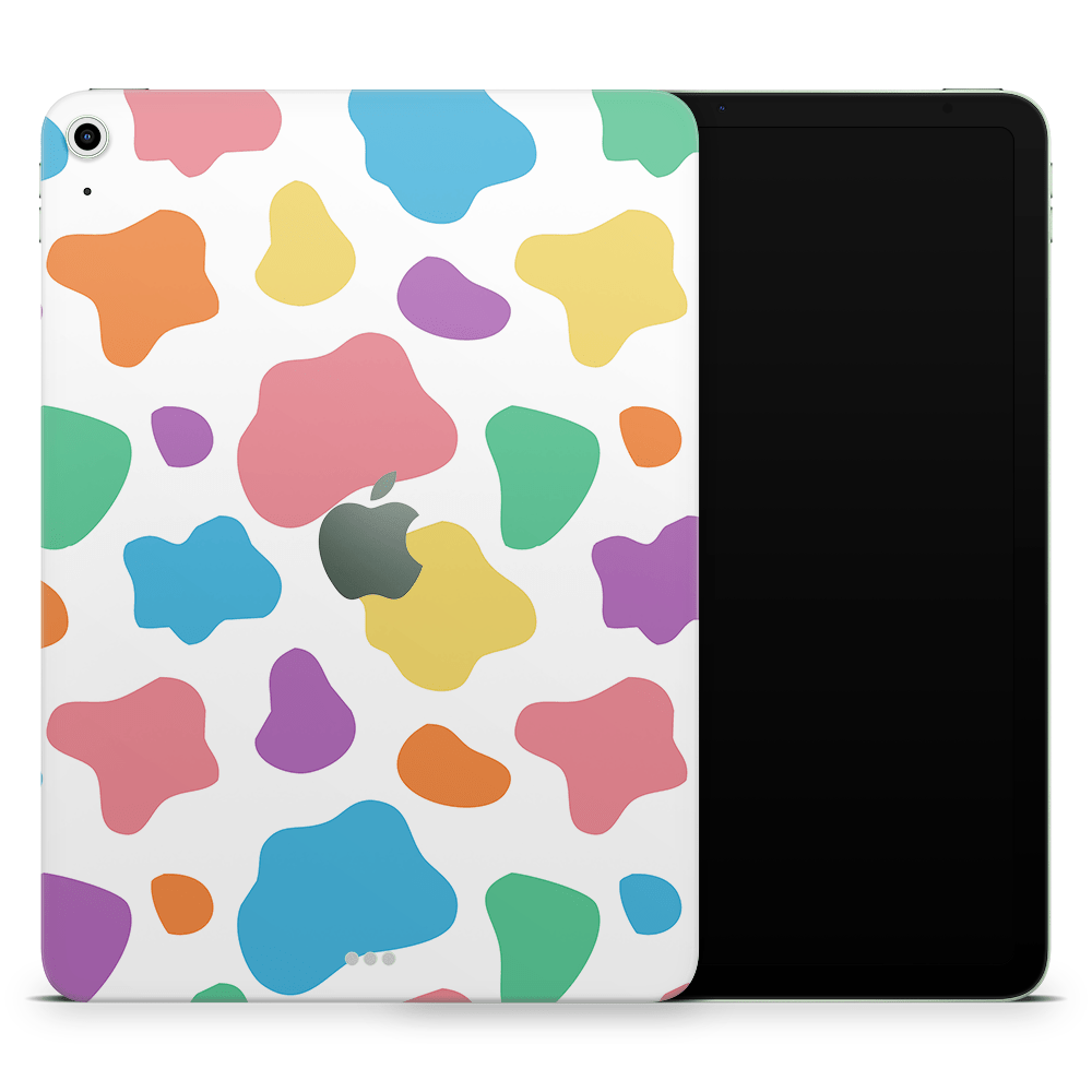 Rainbow Moo Moo Apple iPad Air Skin