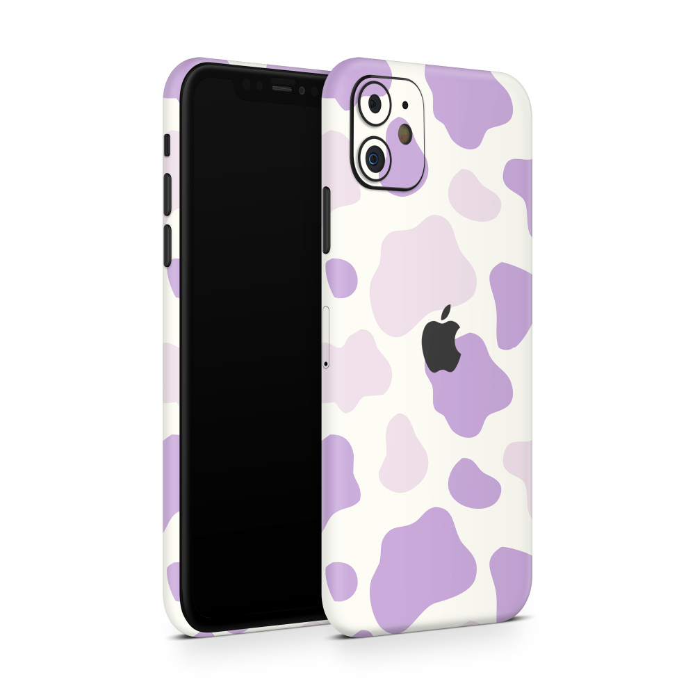 Lavender Moo Moo Apple iPhone Skins