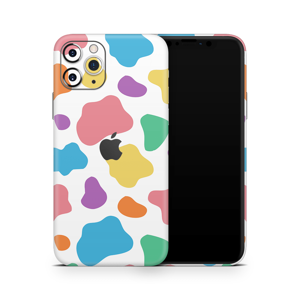 Rainbow Moo Moo Apple iPhone Skins