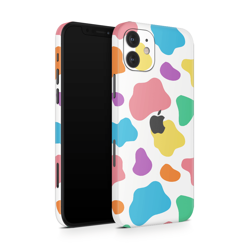 Rainbow Moo Moo Apple iPhone Skins