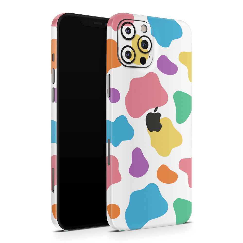 Rainbow Moo Moo Apple iPhone Skins