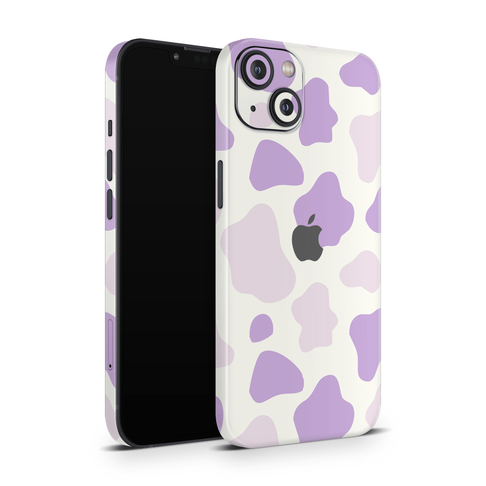 Lavender Moo Moo Apple iPhone Skins