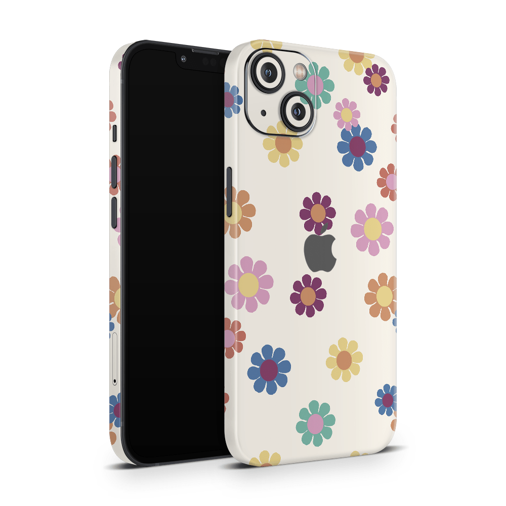 Rainbow Daisies Apple iPhone Skins