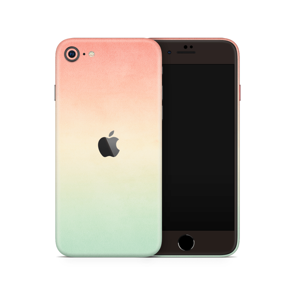 Peachy Sunset Apple iPhone Skins