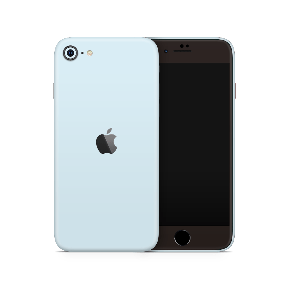 Icy Blue Apple iPhone Skins