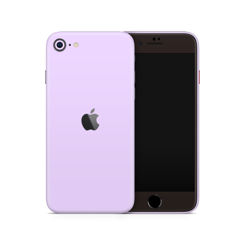 Pastel Lilac Apple iPhone Skins