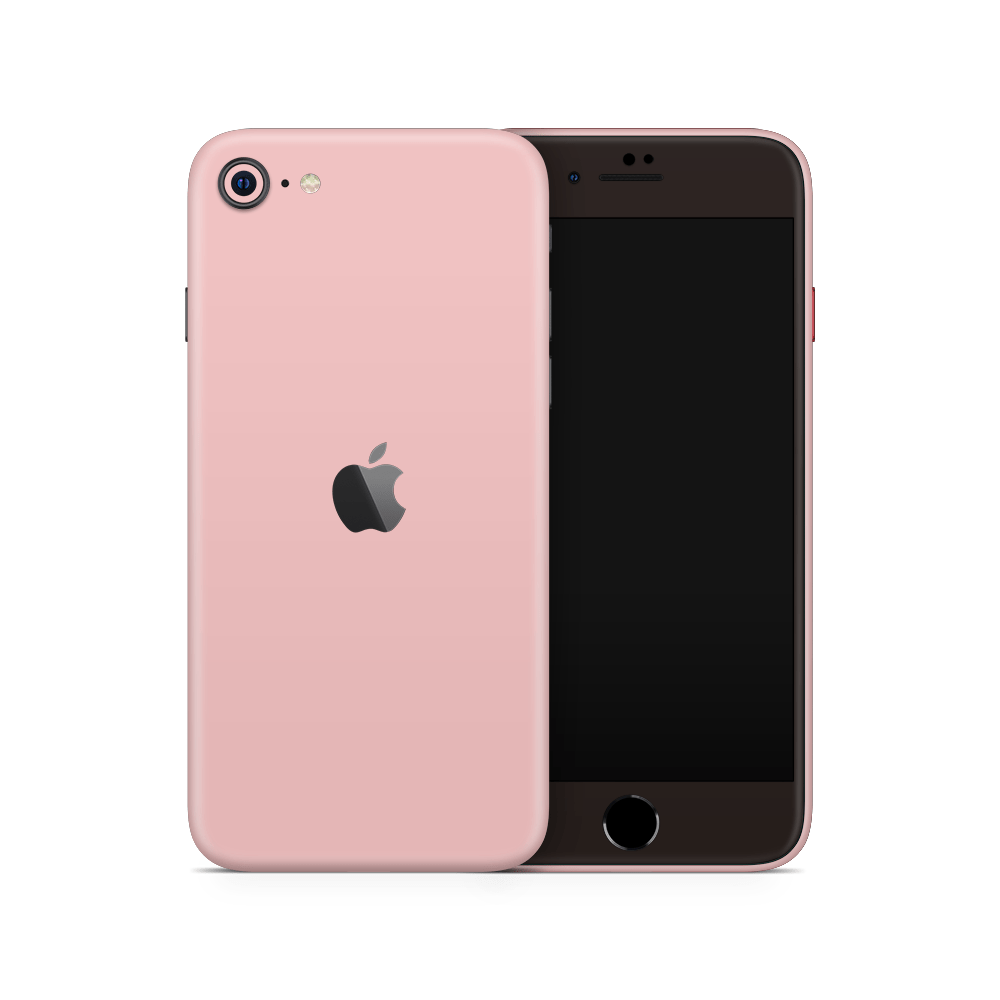 Mauve Pink Apple iPhone Skins