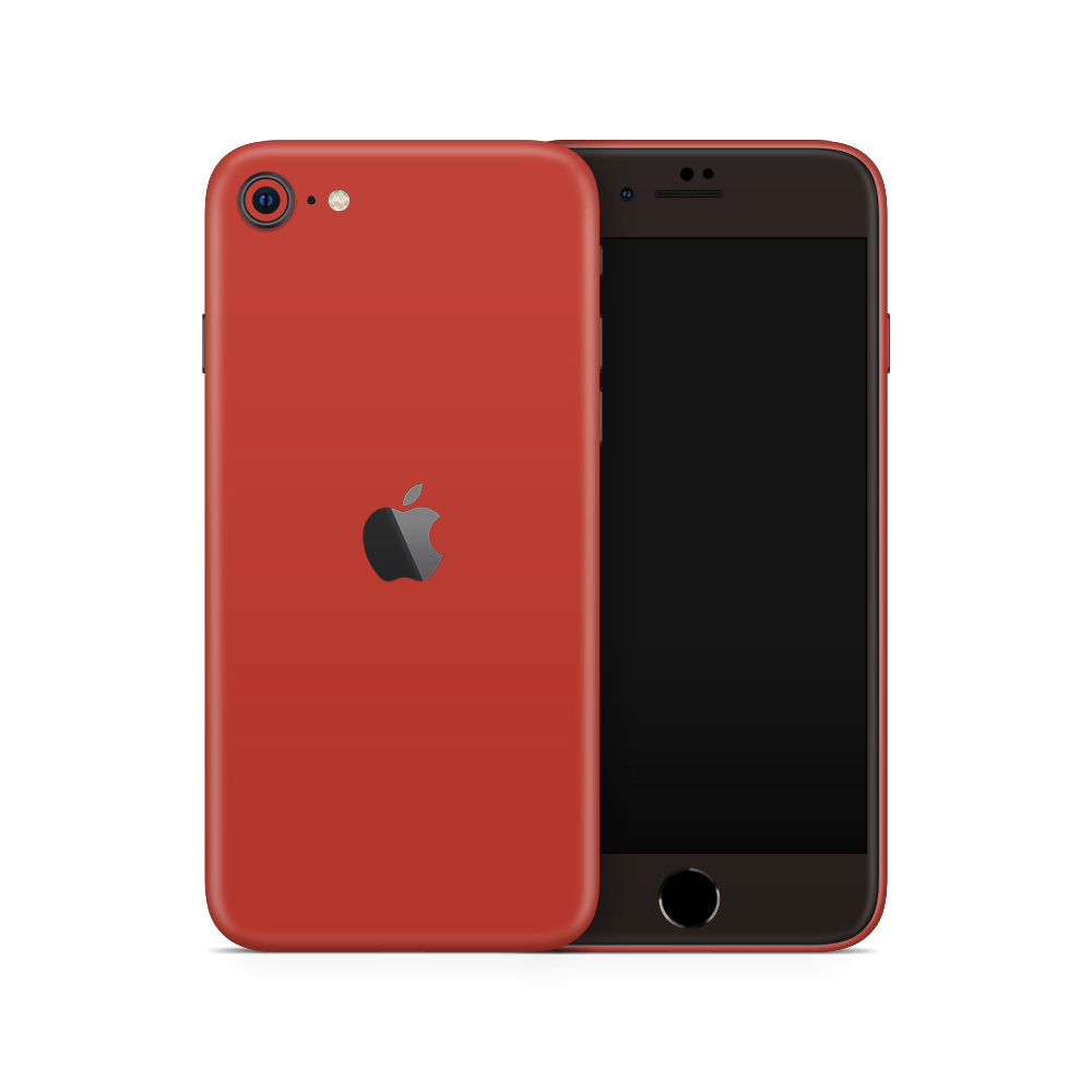 Cherry Red Apple iPhone Skins