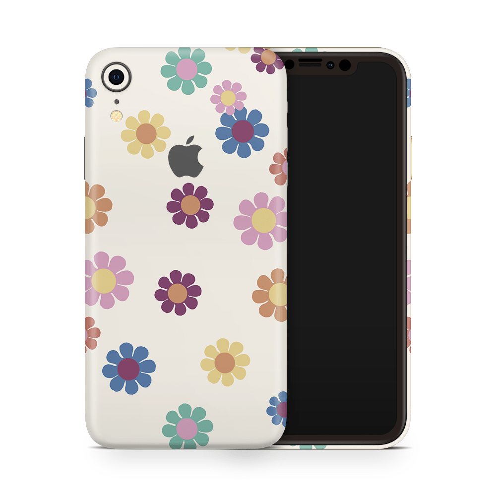Rainbow Daisies Apple iPhone Skins
