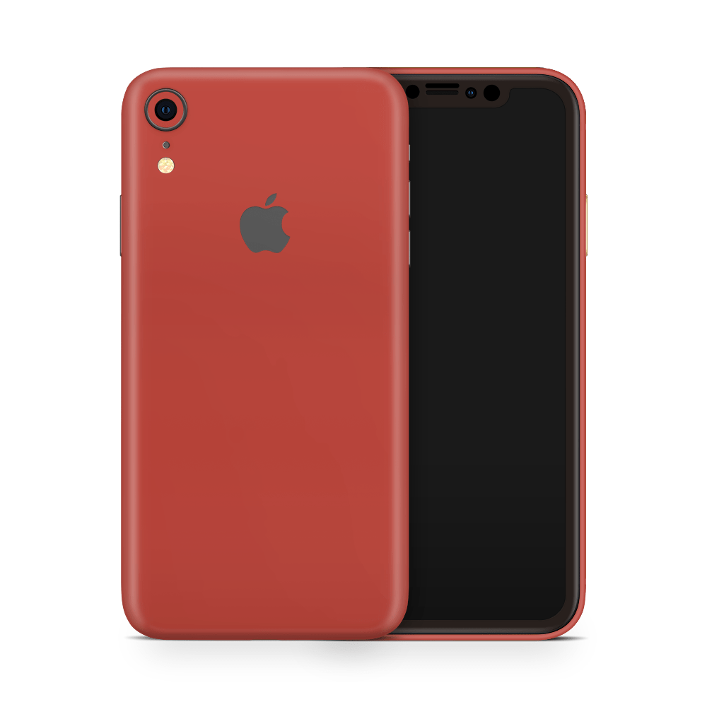 Cherry Red Apple iPhone Skins