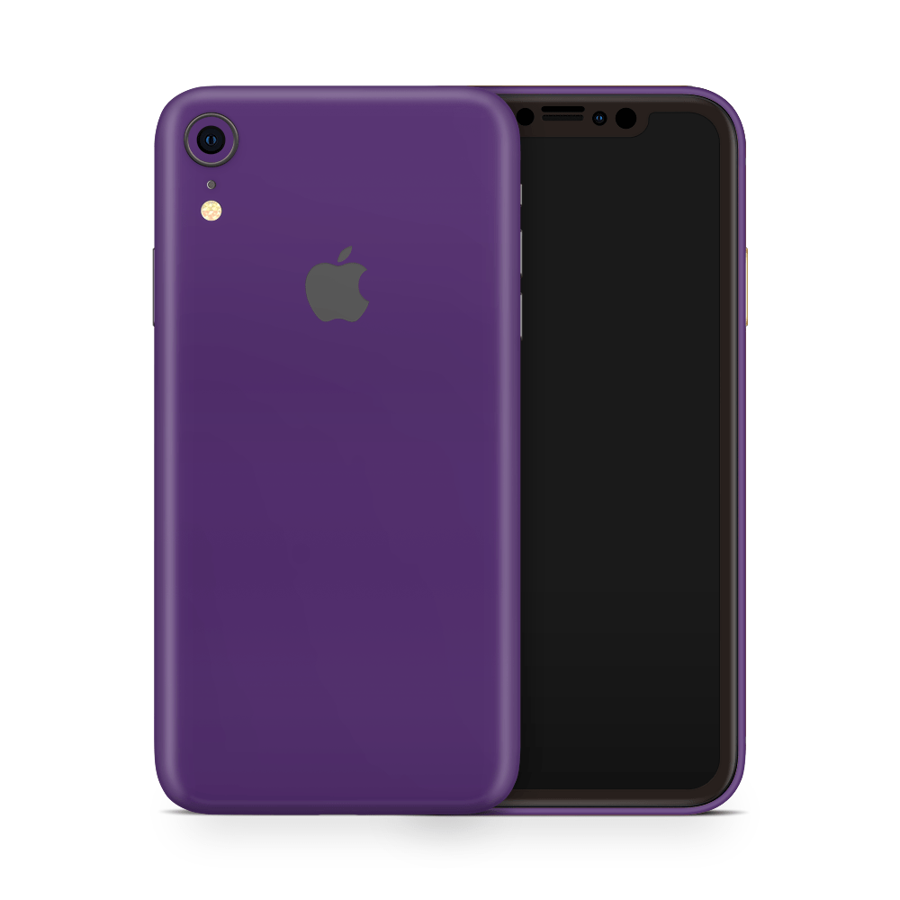 Deep Purple Apple iPhone Skins