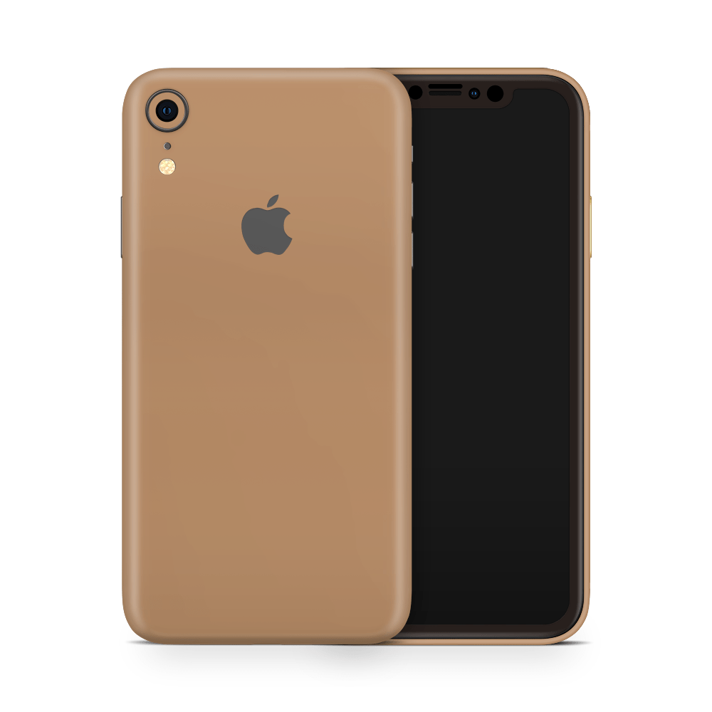 Milk Chocolate Apple iPhone Skins