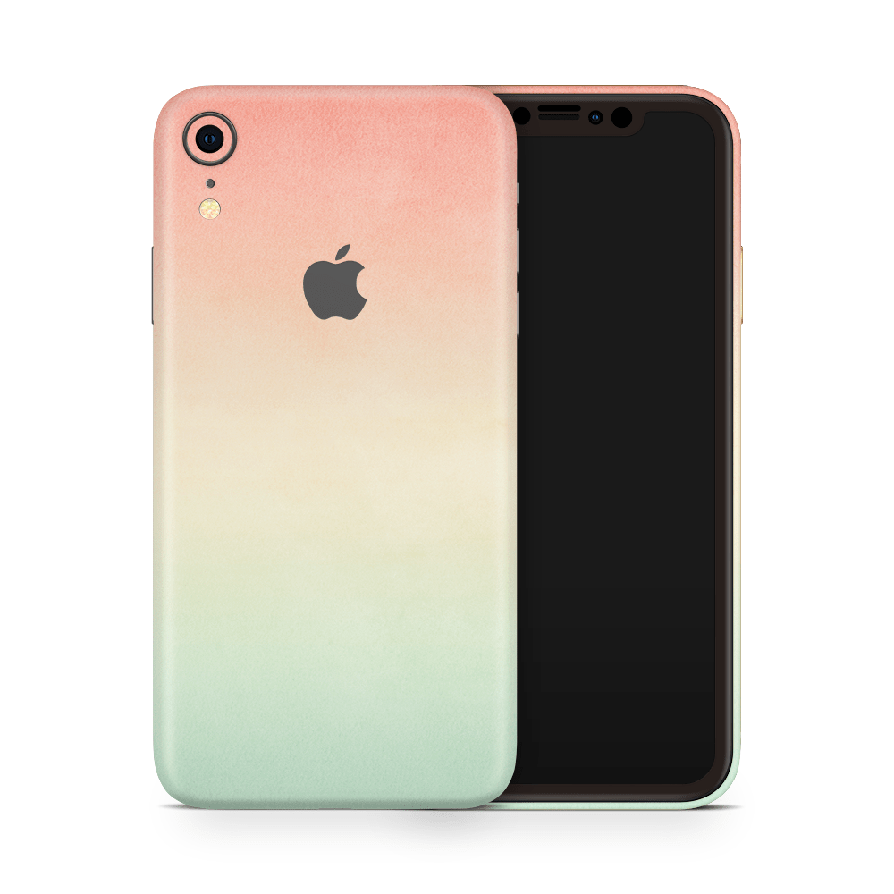 Peachy Sunset Apple iPhone Skins