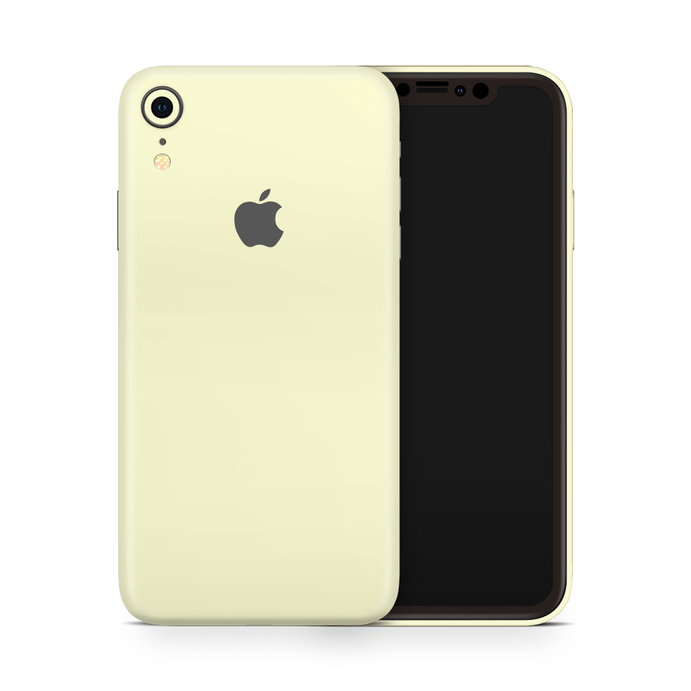 Eggy Yellow Apple iPhone Skins