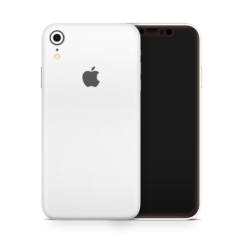 Crisp White Apple iPhone Skins
