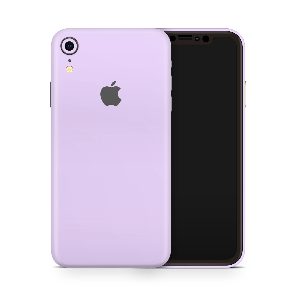 Pastel Lilac Apple iPhone Skins