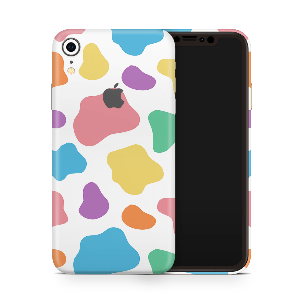 Rainbow Moo Moo Apple iPhone Skins