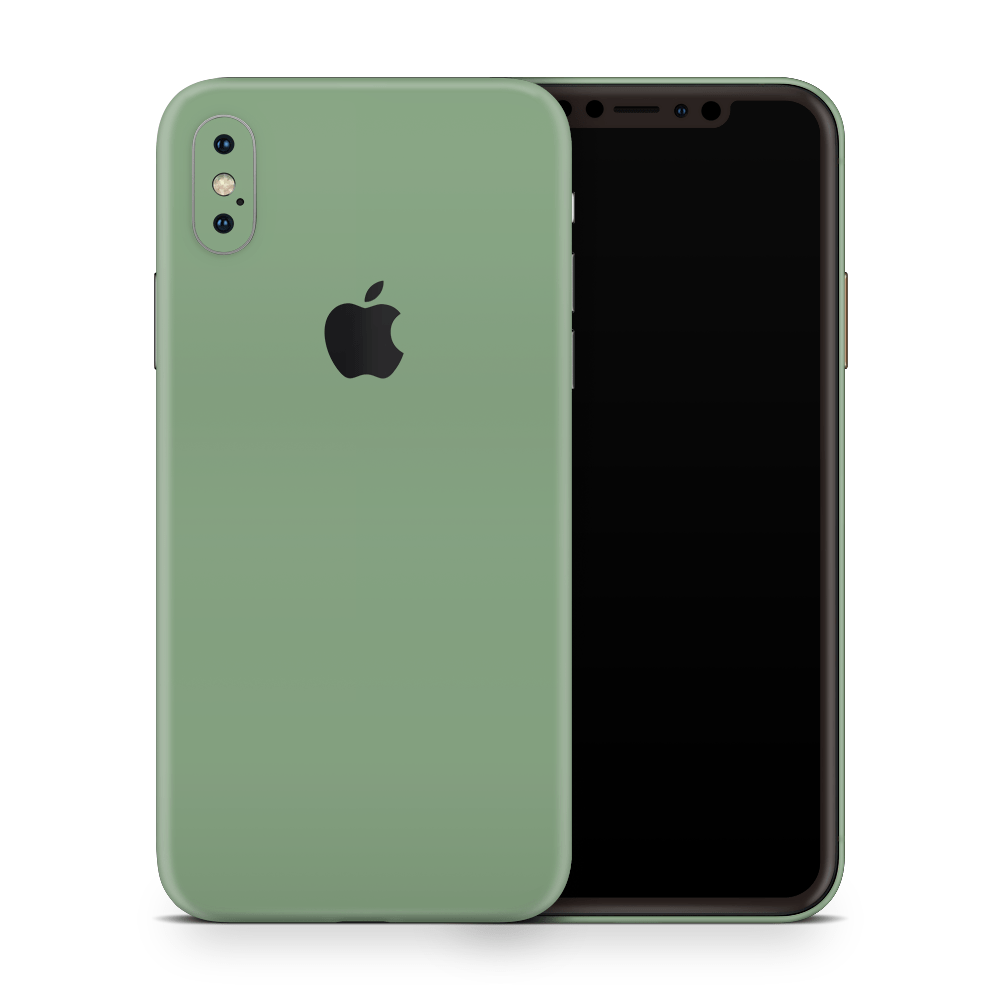 Juniper Green Apple iPhone Skins