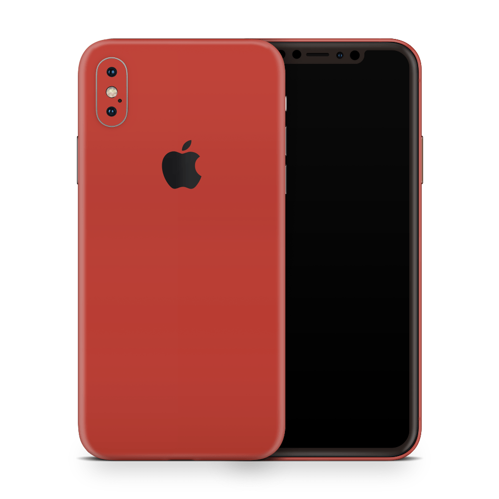 Cherry Red Apple iPhone Skins