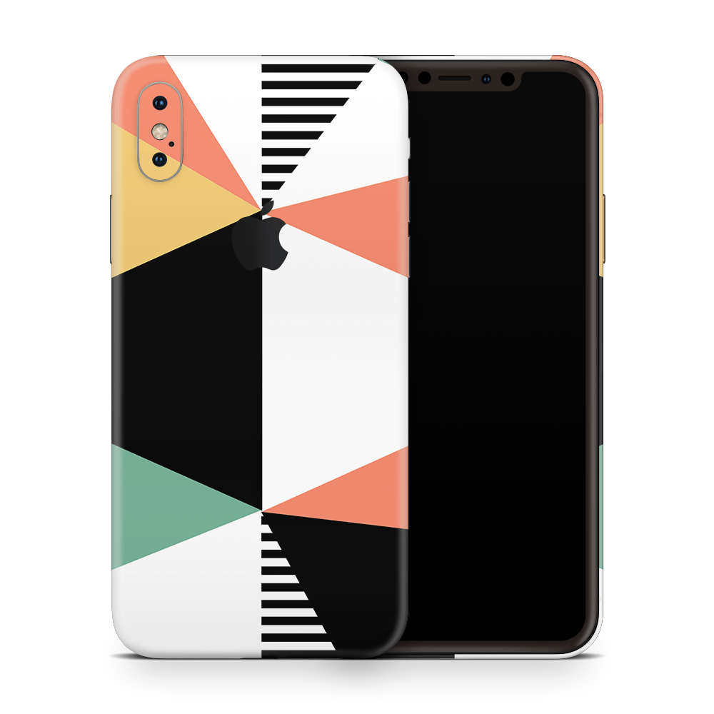 Retro Geo Apple iPhone Skins