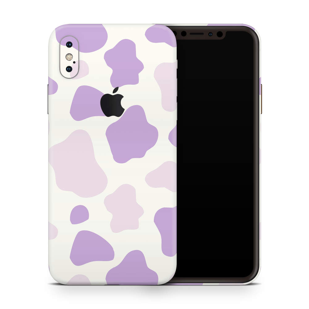Lavender Moo Moo Apple iPhone Skins