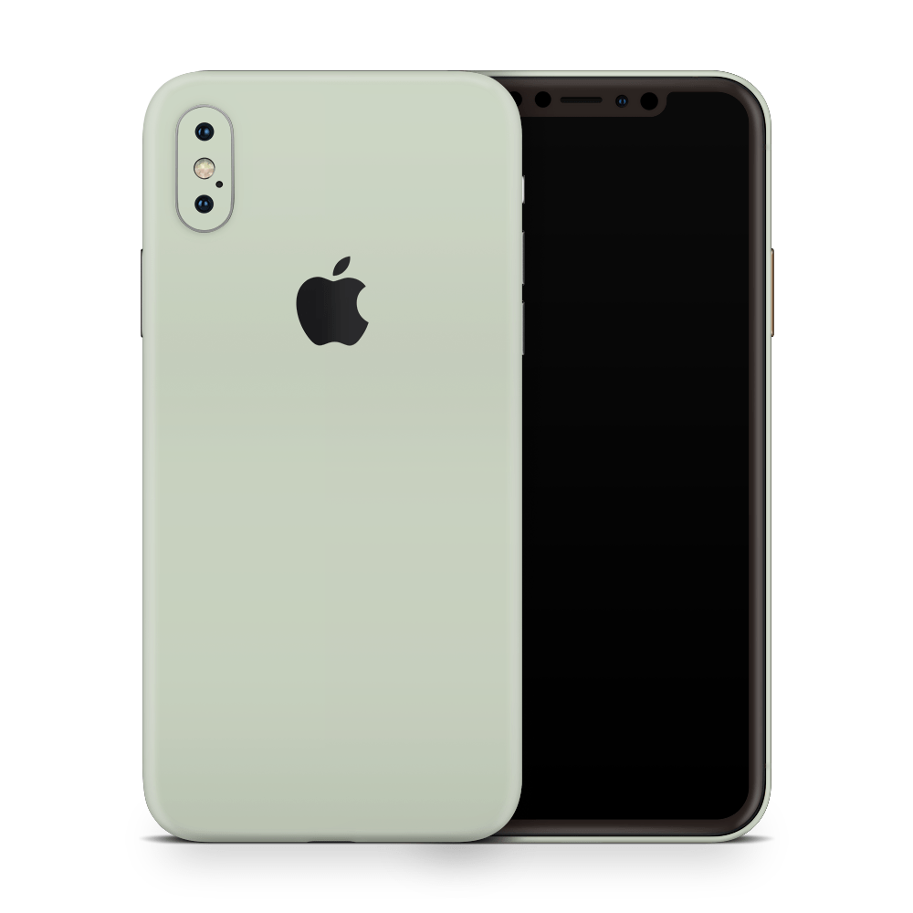 Sage Green Apple iPhone Skins