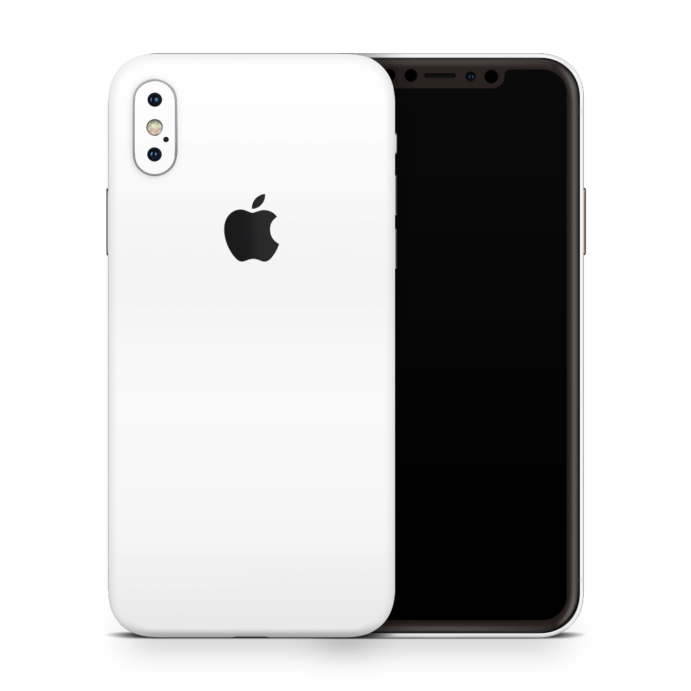 Crisp White Apple iPhone Skins