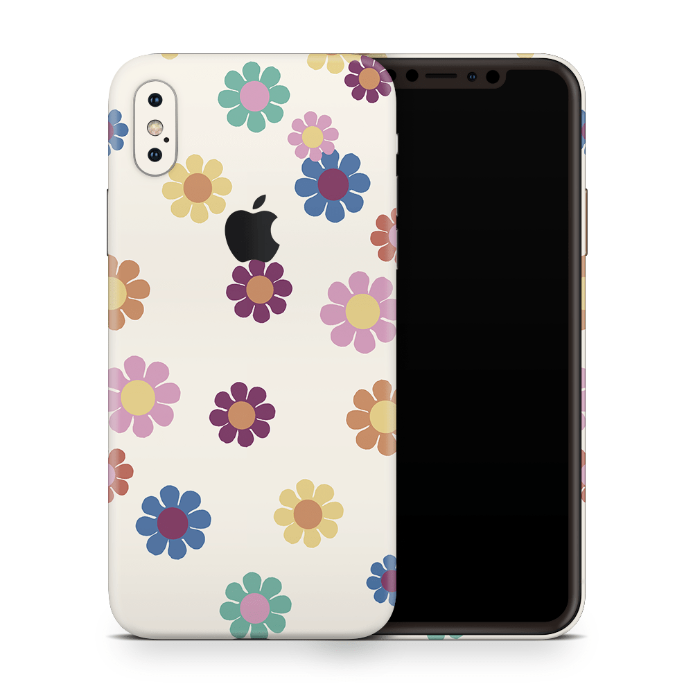 Rainbow Daisies Apple iPhone Skins