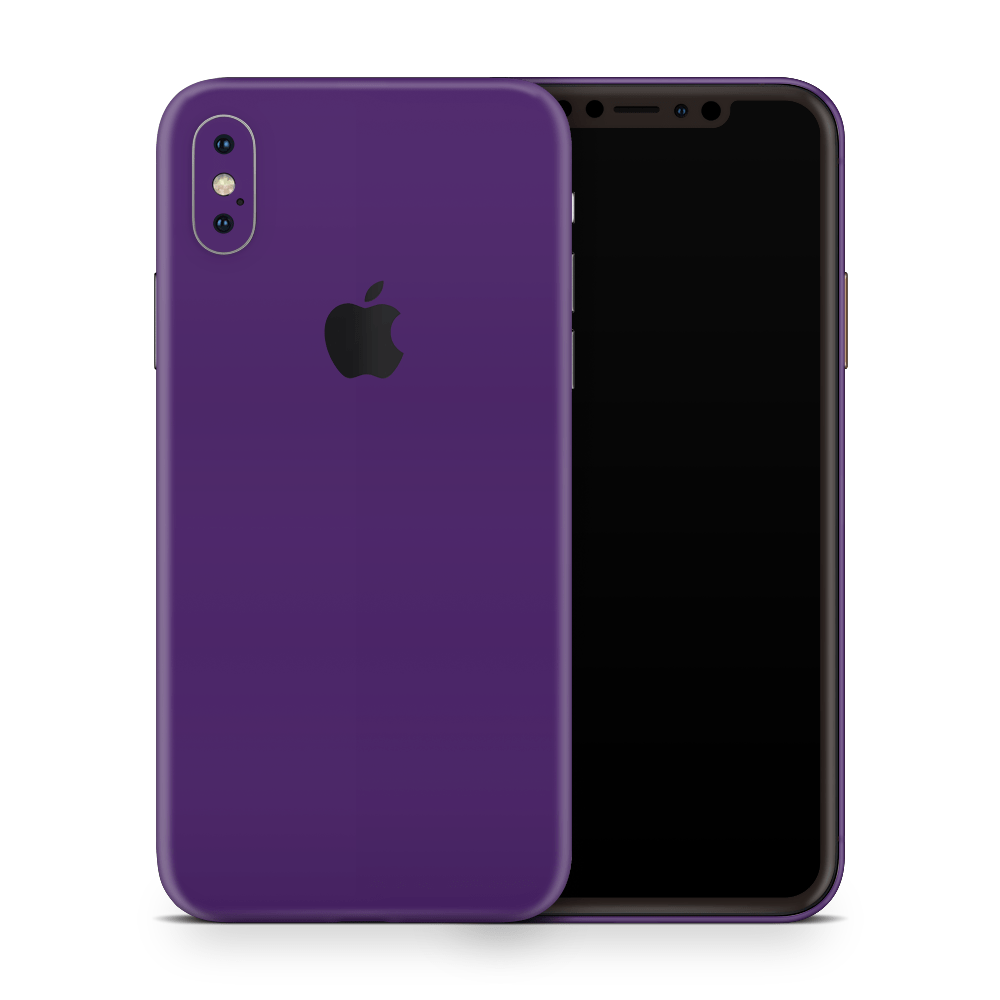 Deep Purple Apple iPhone Skins