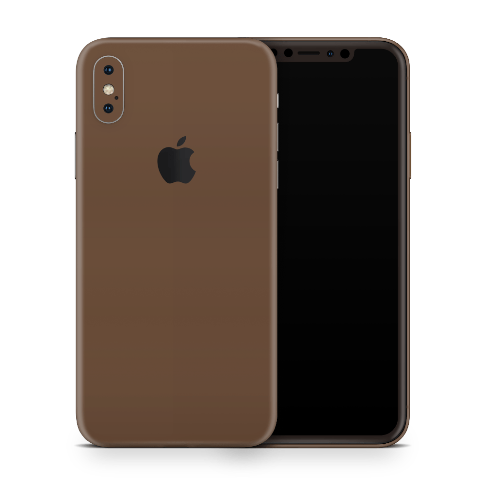 Dark Chocolate Apple iPhone Skins