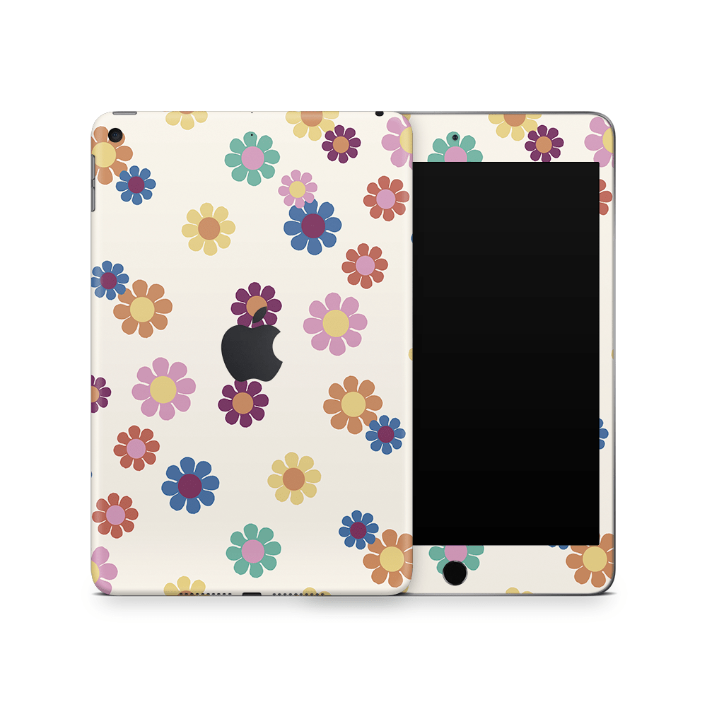 Rainbow Daisies Apple iPad Mini Skin