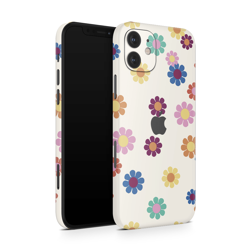 Rainbow Daisies Apple iPhone Skins